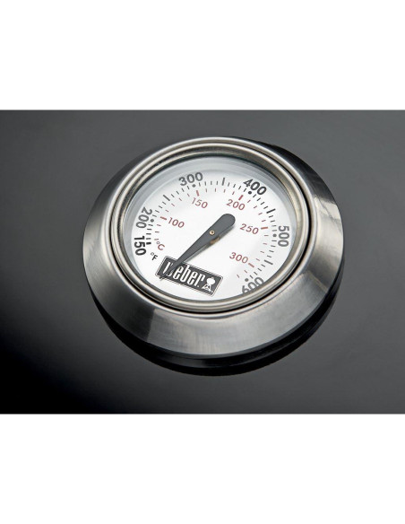 Parrilla de Carbón Weber Master-Touch 22" Negra con Sistema BBQ