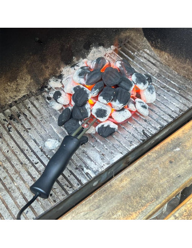 Encendedor de Carbón Eléctrico ASANMA 800W para Parrilla BBQ