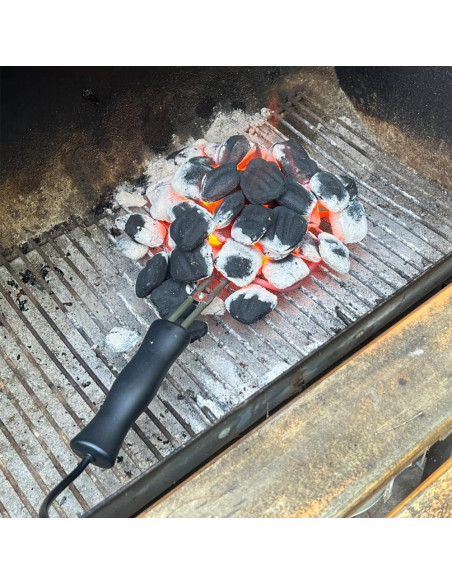 Encendedor de Carbón Eléctrico ASANMA 800W para Parrilla BBQ