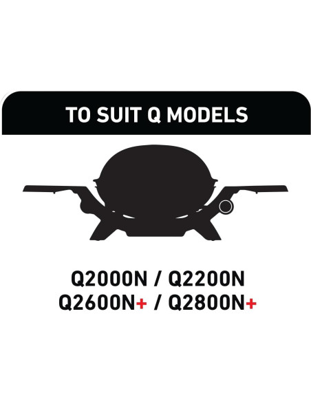 Parrilla de Gas Weber Q 2800N+ Accesorio 3400247