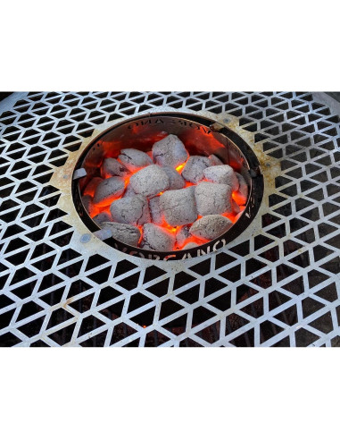 Accesorio Parrilla Vorcano Acero Inoxidable 30.5cm Compatible Weber