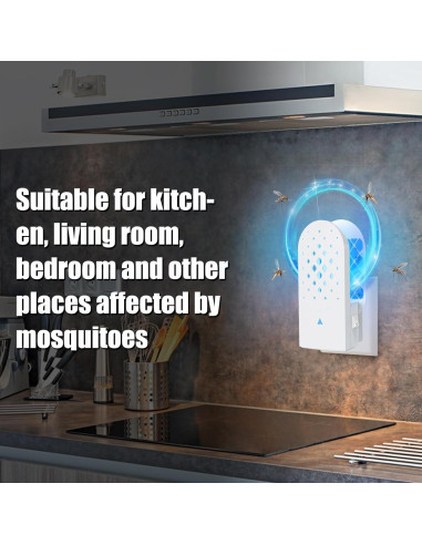 Trampa de Insectos Voladores Stingmon UV 365nm con 5 Recargas