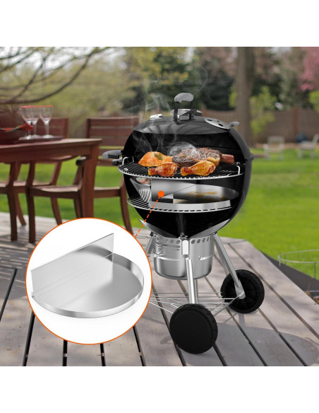Bandeja de Goteo Desmontable Onlyfire para Parrillas Weber 22"