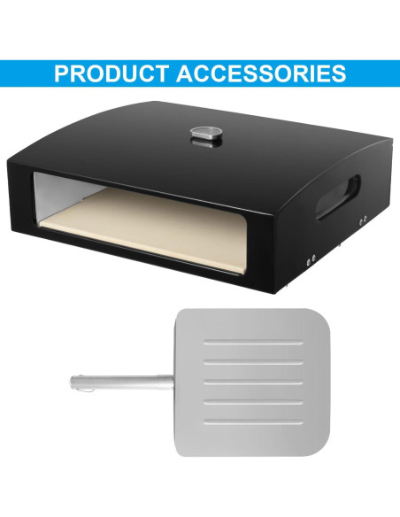 Horno de Pizza TAILGRILLER Portátil para Parrilla Carbón/Gas