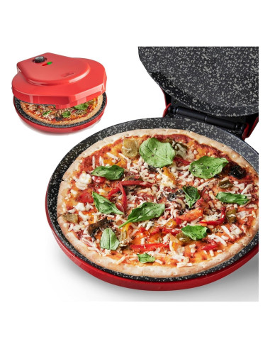 Horno de Pizza Eléctrico MisterChef BP300 Rojo 1450W 30 cm