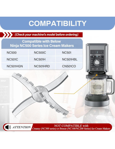 Repuesto Paleta Mezcladora NANOBABY para Ninja Deluxe NC500