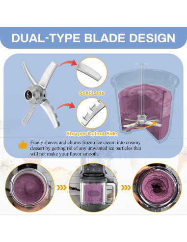 Repuesto Paleta Mezcladora NANOBABY para Ninja Deluxe NC500