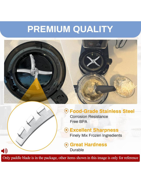 Repuesto Paleta Mezcladora NANOBABY para Ninja Deluxe NC500