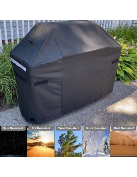 Cubierta de Parrilla JCLMER 7138 para Weber Spirit II 200