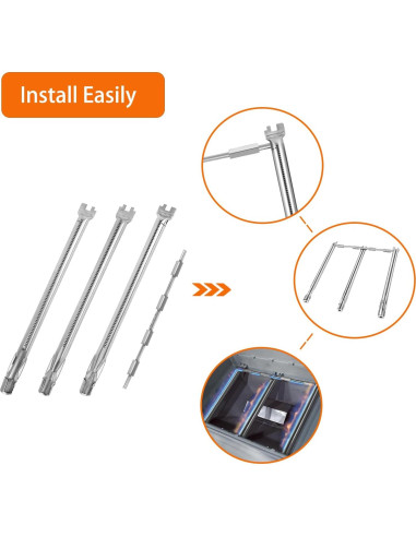 Piezas de Parrilla Weber Spirit II 300 Series 2017+ - 3 quemadores