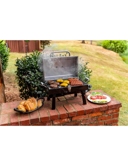 Parrilla de Gas Portátil Char-Broil 1 Quemador Acero Inoxidable