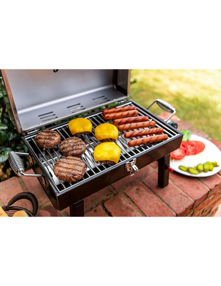 Parrilla de Gas Portátil Char-Broil 1 Quemador Acero Inoxidable