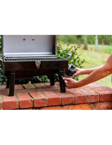 Parrilla de Gas Portátil Char-Broil 1 Quemador Acero Inoxidable