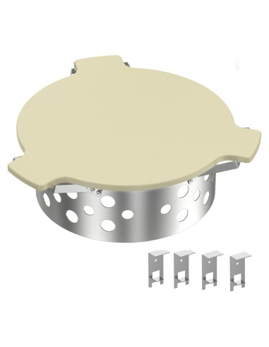 Controlador de Calor de Carbón Skyflame Kit de Ahumado 22"/26"