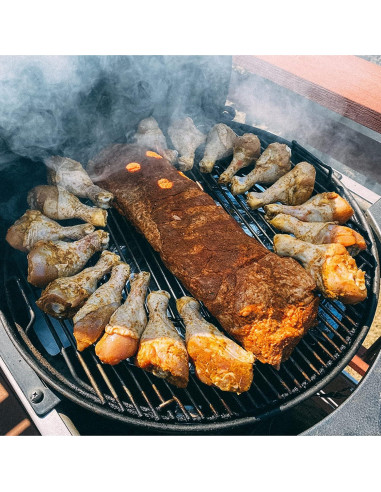 Controlador de Calor de Carbón Skyflame Kit de Ahumado 22"/26"