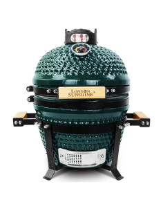 Parrilla Kamado Portátil London Sunshine Verde 33 cm Cerámica