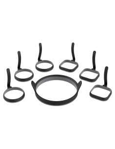 Kit de Anillo de Huevo Blackstone 5515 - Antiadherente, 6 Piezas