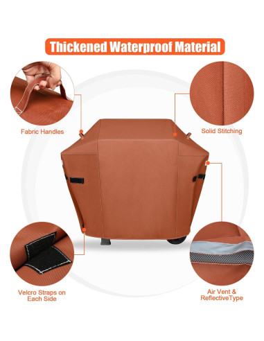 Funda para Parrilla QuliMetal 51" Impermeable y Antidecoloración