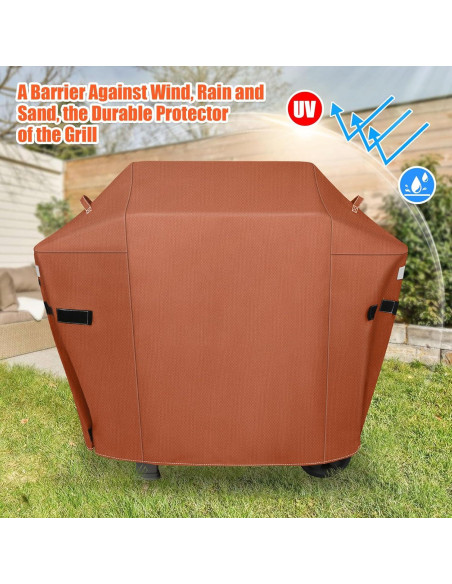 Funda para Parrilla QuliMetal 51" Impermeable y Antidecoloración