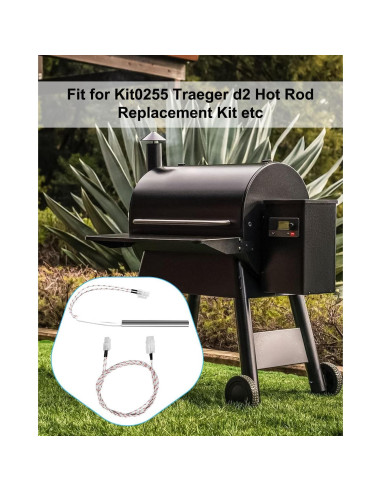 Kit de Encendedor Hot Rod TADYAO Compatible Traeger D2