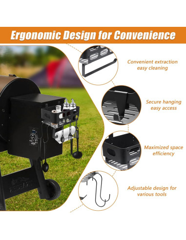 Contenedor de Almacenamiento Traeger para Parrillas 26.9x16x9.9cm