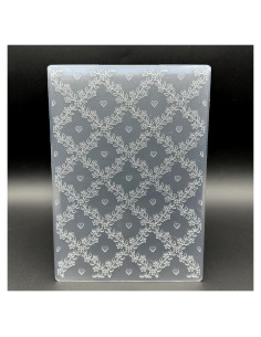 Plantilla de embosado 3D Flor Enredadera Zhxcgooyx 12.7x17.8 cm