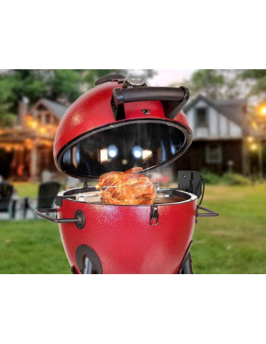 Kit de Rotisserie Skyflame Acero Inoxidable para Parrillas 54.6-74.9cm