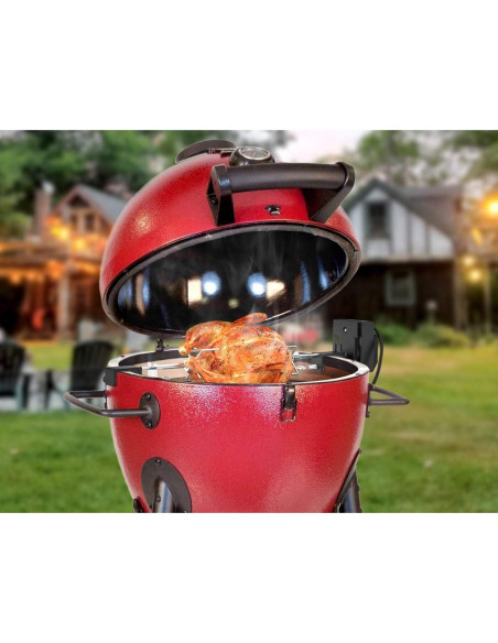 Kit de Rotisserie Skyflame Acero Inoxidable para Parrillas 54.6-74.9cm