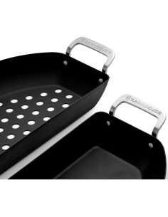 Juego de Sartenes Kamado Joe Acero al Carbono Media Luna 2