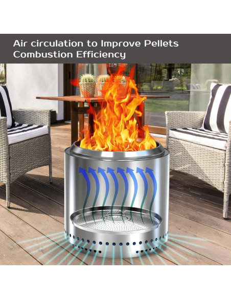 Adaptador de Pellet BBQCuker para Solo Stove Bonfire 2.0