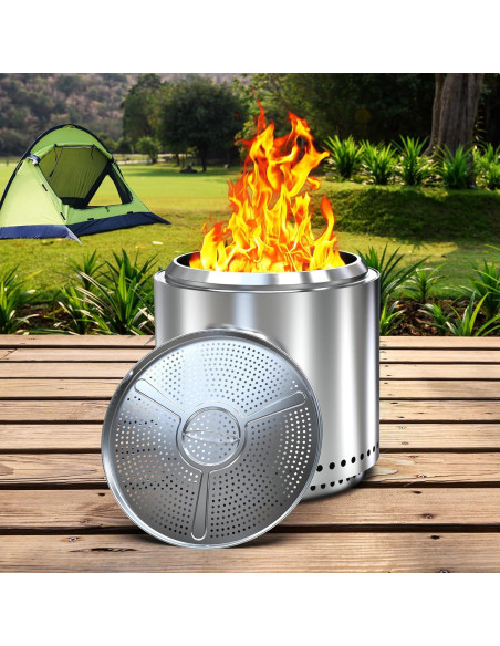 Adaptador de Pellet BBQCuker para Solo Stove Bonfire 2.0