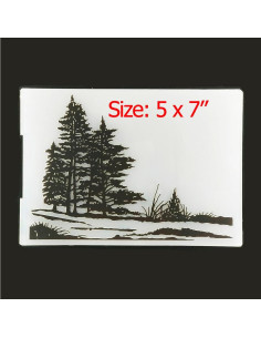 Plantilla de Embossing Kwan Crafts 12.5x17.7cm para Tarjetas 2