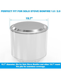 Tapa de Fogata LS'BABQ para Solo Stove Bonfire 50 cm 2