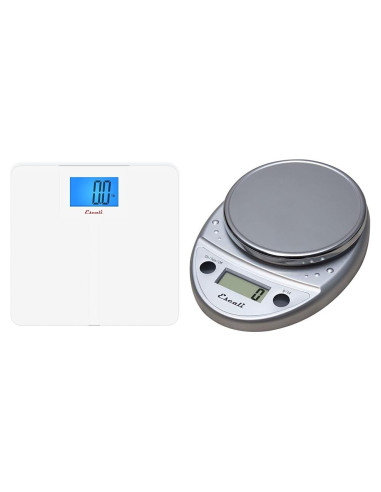 Balanza Digital Escali de Baño y Cocina Antideslizante 255 kg