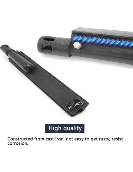 Kit de Tubos de Quemador Hierro Fundido Votenli 15.8 cm 3-Pack