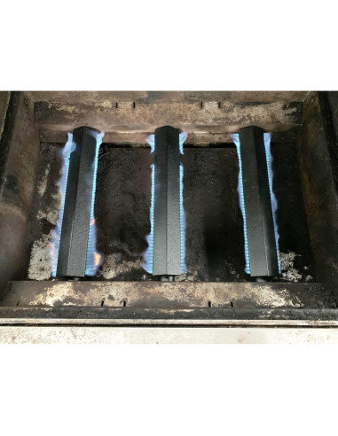 Kit de Tubos de Quemador Hierro Fundido Votenli 15.8 cm 3-Pack