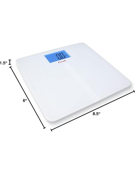 Balanza Digital Escali de Baño y Cocina Antideslizante 255 kg