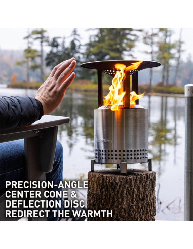 Deflector de Calor Solo Stove Mesa XL Acero Inoxidable 304