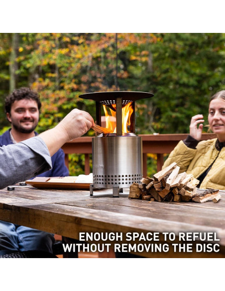 Deflector de Calor Solo Stove Mesa XL Acero Inoxidable 304