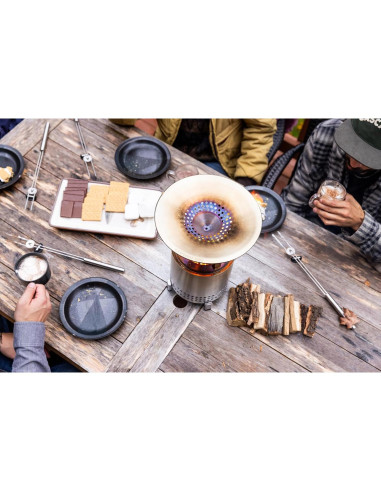 Deflector de Calor Solo Stove Mesa XL Acero Inoxidable 304