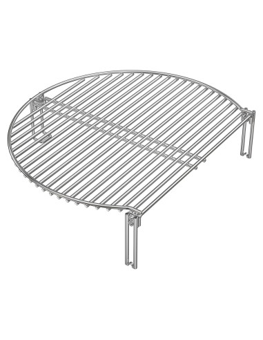 Expansor de Parrilla Onlyfire de Acero Inoxidable 39.6 cm