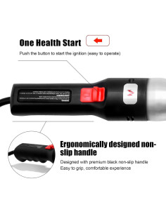 Encendedor eléctrico de carbón GGC YHQ-120V para barbacoas 2