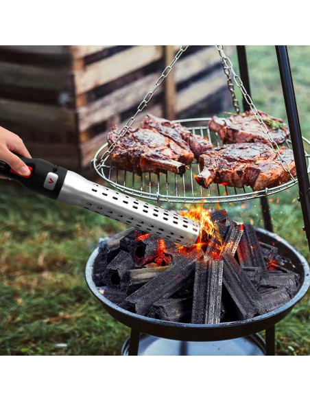 Encendedor eléctrico de carbón GGC YHQ-120V para barbacoas