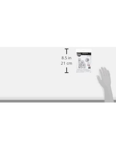 Carpeta de Embossing 3D Sizzix Tim Holtz Doily 16.5x11.9cm