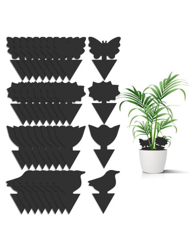 Trampas Adhesivas para Mosquitos SEEKBIT - 36 Piezas Negros