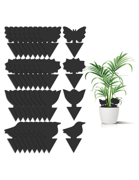 Trampas Adhesivas para Mosquitos SEEKBIT - 36 Piezas Negros