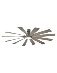 Ventilador Inteligente Modern Forms Windflower 80" Grafito LED