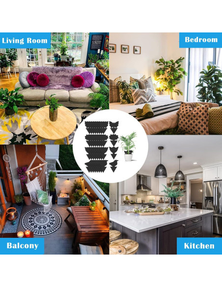 Trampas Adhesivas para Mosquitos SEEKBIT - 36 Piezas Negros