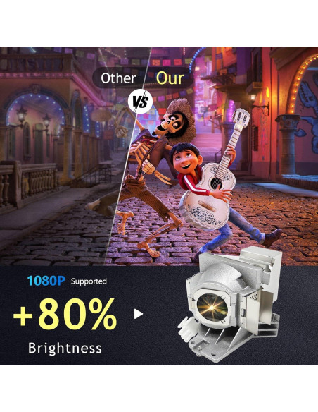 Lámpara de Proyector Supermait 5J.JEE05.001 Compatible BENQ