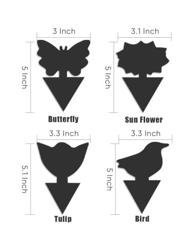 Trampas Adhesivas para Mosquitos SEEKBIT - 36 Piezas Negros